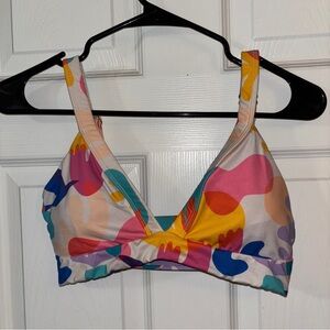 Kitty and Vibe banded triangle top Celine